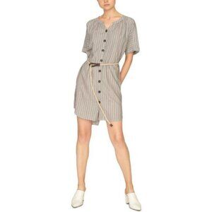 NWT, $129, SANCTUARY, Eco-Stripe Shirt Dress - XS